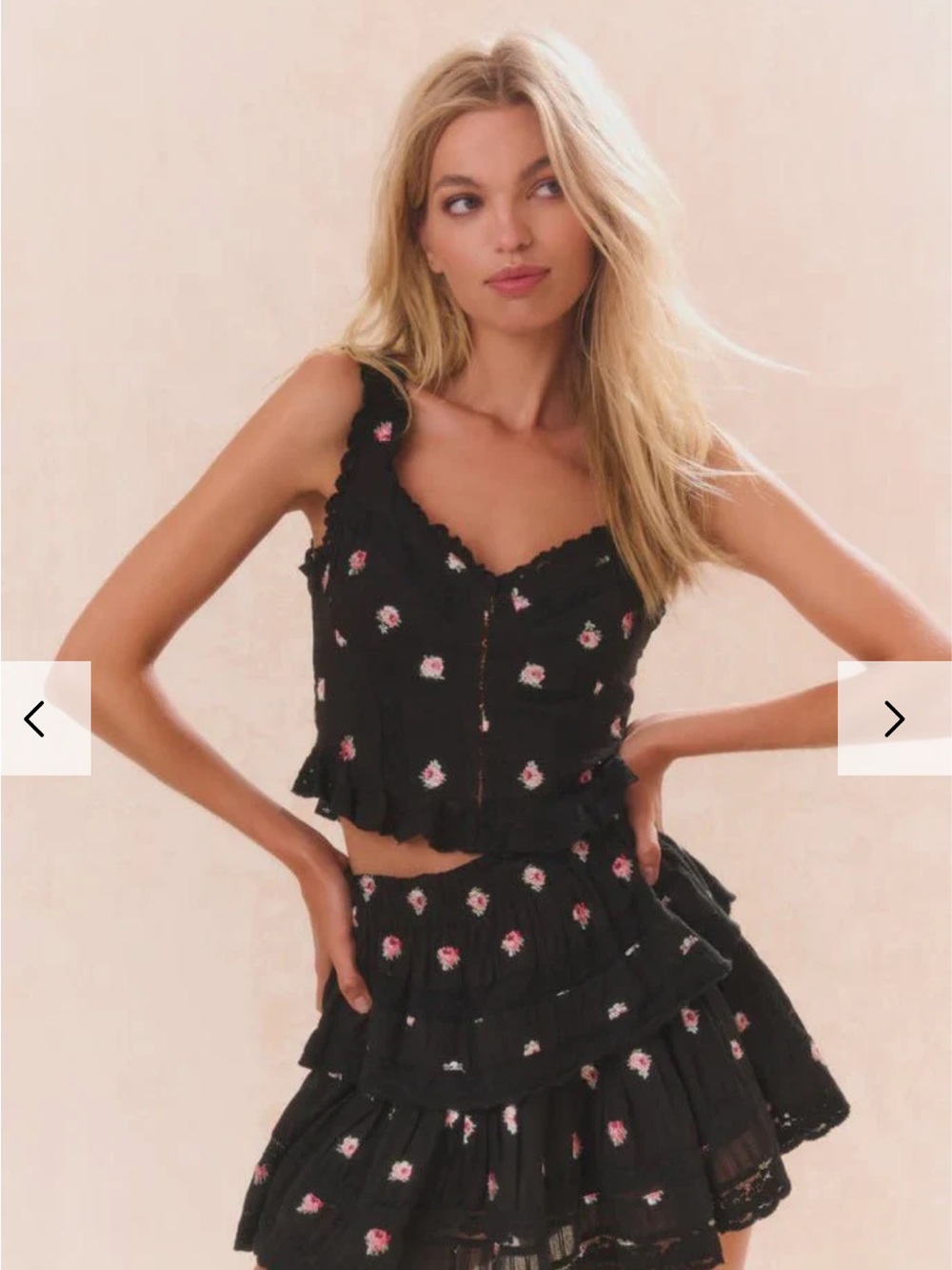 LoveShackFancy Galette Top